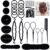 Accessoires de Coiffure, Lictin Set d’Outils de Coiffure Cheveux Coiffure Stylisée Accessoire Cheveux Filles Eponge en Mousse Clip à Chignon Tresse