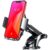 Support Telephone Voiture Ventouse,Support Portable Voiture de Téléphone Rotatif à 360 degrés avec Gel Silicone Collant Puissant pour Pare-Brise/Tableau de Bord,Compatible avec iPhone/Huawei/Samsung