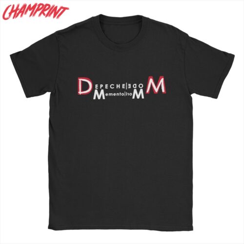 Depeche Cool Mode Men’s T Shirts Humorous Tee Shirt Short Sleeve O Neck T-Shirts Cotton Unique Clothing