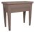 EDA – Espace Potager Veg&Table City 57 L – Zone Rétention d’Eau – Pieds avec Bouchon Evacuation – 76 x 38,5 x 68 cm – Taupe