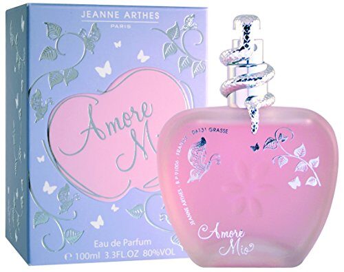 JEANNE ARTHES – Parfum Femme Amore Mio – Eau de Parfum – Flacon Vaporisateur 100 ml – Fabriqué en France À Grasse