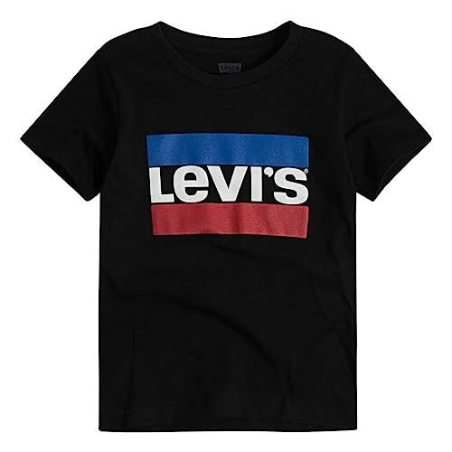 Levi’s Kids Sportswear Logo Tee Garçon Noir 14 Ans